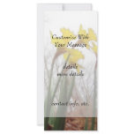 Forest Daffodils Customized Rack Card