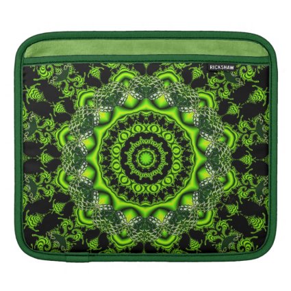 Forest Dome, Abstract Meadow in Woods iPad Sleeves