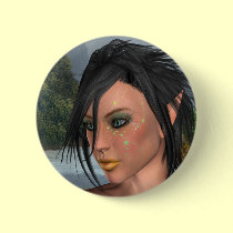 Forest Elf Button