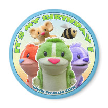 Forest Fables Birthday Magnet magnets