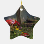 forest fairy Christmas ornament