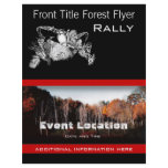 Forest Flyer or Bird Event Business Flyer