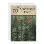 Forest for the Trees Anniversary Party 70 Invitation