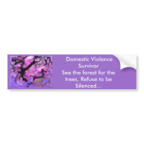 Forest for the trees, D.V. bumper stickers