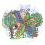 Forest for the Trees Round Sticker