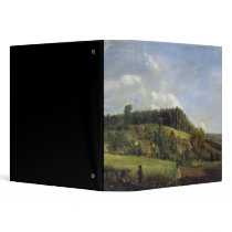 Forest Glade near a Village, 1833 3 Ring Binder