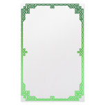 Forest Green Celtic knot Personalized Stationery