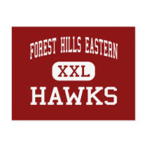 Forest Hills Eastern - Hawks - High - Ada Michigan postcards
