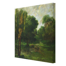 Forest Landscape, 1864 Canvas Prints