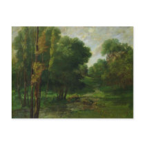 Forest Landscape, 1864 Postcard