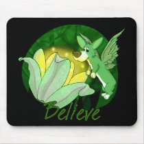 Forest Magic Corgi Mousepad