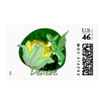 Forest Magic Corgi Postage Stamps