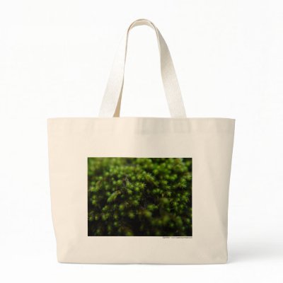 Forest Moss Bag by threesalamanders