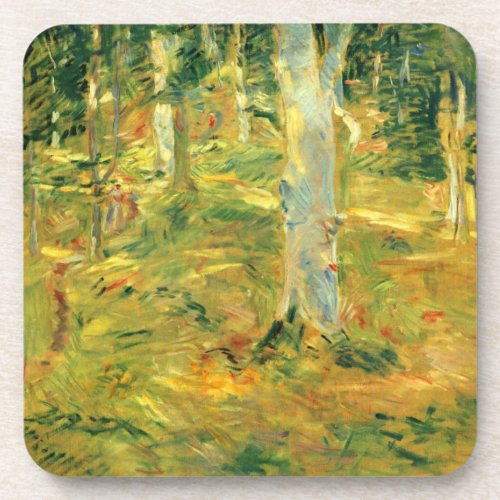 Forest of Compiegne by Berthe Morisot Drink Coaster