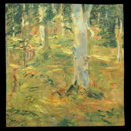 Forest of Compiegne by Berthe Morisot Napkin