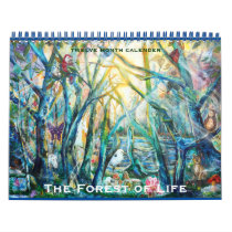 Forest of Life  Calender Wall Calendars