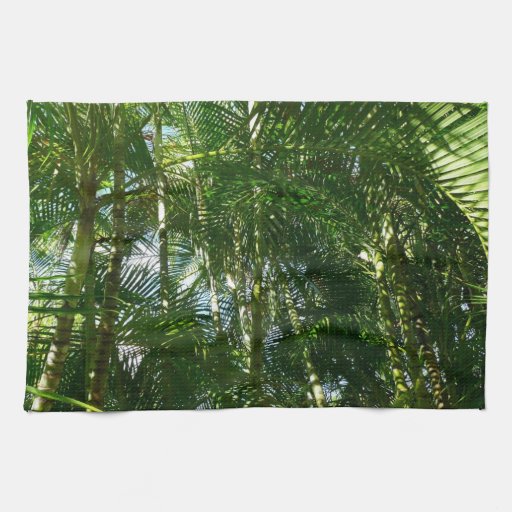 Forest of Palm Trees Kitchen Towel