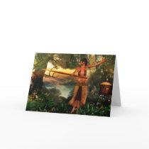 Forest of the Warrior Elf cards by SophiaDeer Forest of the Warrior Elf cards