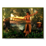 Forest of the Warrior Elf Print