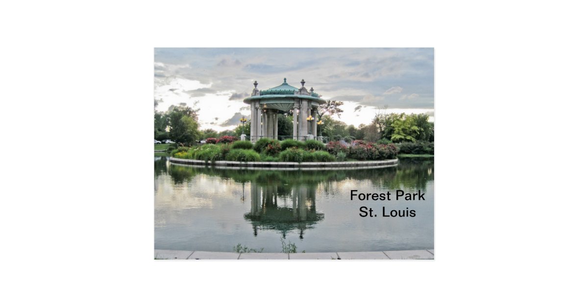 Forest Park St. Louis Missouri Postcard | Zazzle