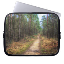 Forest Path HDR laptop sleeve laptop sleeves