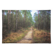 Forest Path HDR placemat placemats