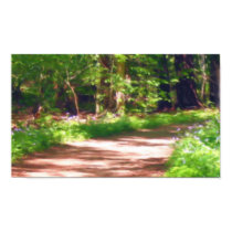Forest Path Print posters