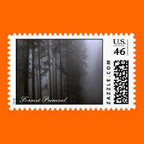 Forest Primeval Stamp by captphrank Forest Primeval Stamp