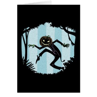 Forest Punkin Man Card