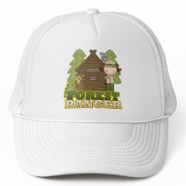 Forest Ranger - Brunette Girl Hat