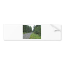 Forest Road Bumper Sticker