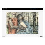 Forest scene by Lovis Corinth Laptop Skins