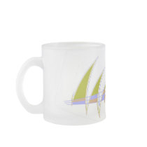 'Forest Sun' Frosted Mug by ChelseaKerwath 'Forest Sun' Frosted Mug