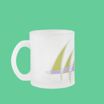 'Forest Sun' Frosted Mug mugs