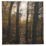 Forest sun printed napkins