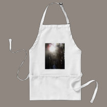Forest Sun Rays in the Snow #50 aprons