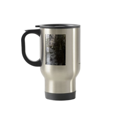 Forest Sun Rays in the Snow #53 mug