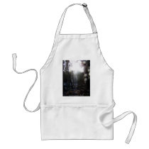Forest Sun Rays in the Snow #64 aprons by dlmtleArt Forest Sun Rays in the Snow #64 aprons