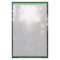Forest Sun Rays in the Snow #64 stationery by dlmtleArt Forest Sun Rays in the Snow #64 stationery