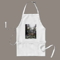Forest Sun Rays in the Snow # 68 aprons