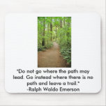 forest trail, mouse mat