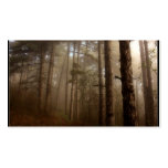 Forest Trees Natural Landscape Business Card Template