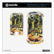 Forest Walk by August Macke Samsung Gravity 3 Skin