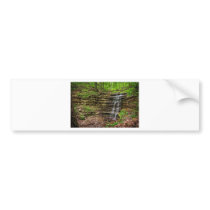 Forest Waterfall Bumper Sticker
