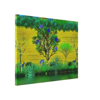 Forest Wrapped Canvas Canvas Print