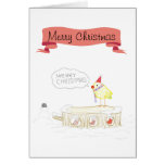 Forest XMAS doodle Card