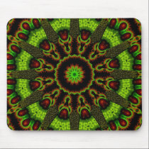 ForestHeartz Mandala Mousepad by webgrrl ForestHeartz Mandala Mousepad