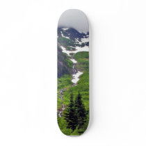 Forests Hillsides Fog Clouds Pines Trees Pinetrees skateboards