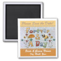 Forever & A Day Save the Date Magnet magnet