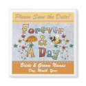 Forever & A Day Save the Date Magnet magnet